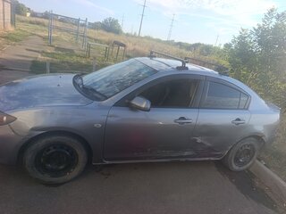 2005 Mazda Axela I, серый, 290000 рублей, вид 4