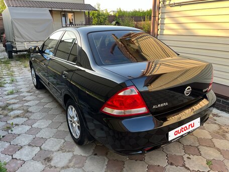 2007 Nissan Almera Classic I, чёрный, 515000 рублей, вид 2