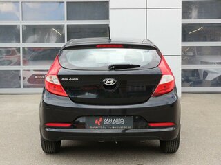 2016 Hyundai Solaris I Рестайлинг, чёрный, 890000 рублей, вид 4