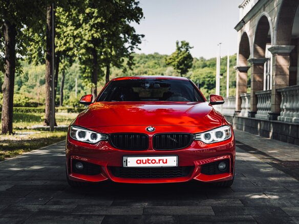 2014 BMW 4 серии 420d xDrive F32/F33/F36, красный