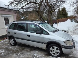 2000 Opel Zafira A, серый, 250000 рублей, вид 1