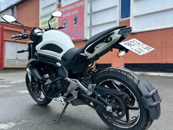 2014 Kawasaki ER-6N, белый, 621000 рублей - вид 10