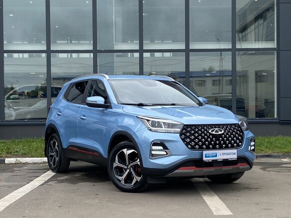 2022 Chery Tiggo 4 Pro I, синий - вид 2