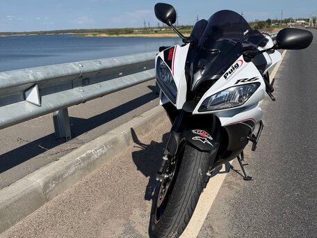 2014 Yamaha YZF-R6, белый, 830000 рублей, вид 3
