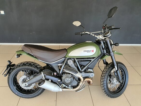 2016 Ducati Scrambler 800, зелёный - вид 10