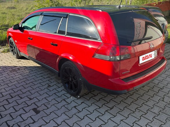 2008 Opel Vectra C Рестайлинг, красный - вид 5