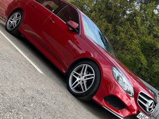 2013 Mercedes-Benz E-Класс 200 IV (W212, S212, C207) Рестайлинг, красный, 1800000 рублей, вид 5