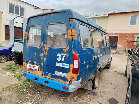 2007 ГАЗ ГАЗель (3221), синий, 145000 рублей, вид 3