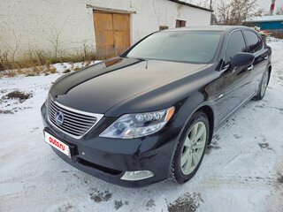 2008 Lexus LS Long 600h L IV, чёрный, 1600000 рублей, вид 3