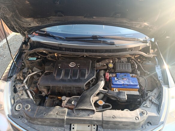 2007 Nissan Tiida I, чёрный, 610000 рублей - вид 15