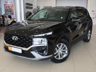 2021 Hyundai Santa Fe IV Рестайлинг, чёрный, 3290000 рублей, вид 2