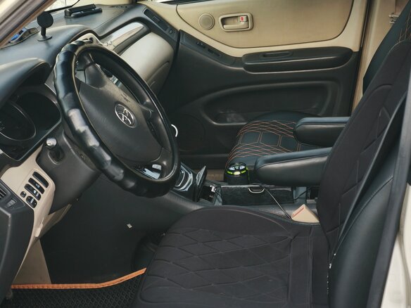 2001 Toyota Highlander I (XU20), золотистый, 1050000 рублей - вид 14
