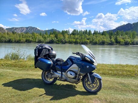 2009 BMW R 1200 RT, синий, 650000 рублей, вид 1