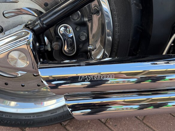 2007 Harley-Davidson Softail Custom, чёрный, 700000 рублей - вид 8