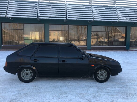 2003 Lada (ВАЗ) 2109 21093i, чёрный - вид 3