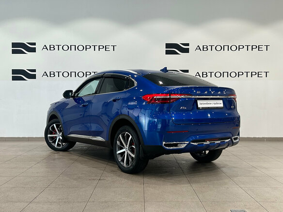 2020 Haval F7x I, синий - вид 2