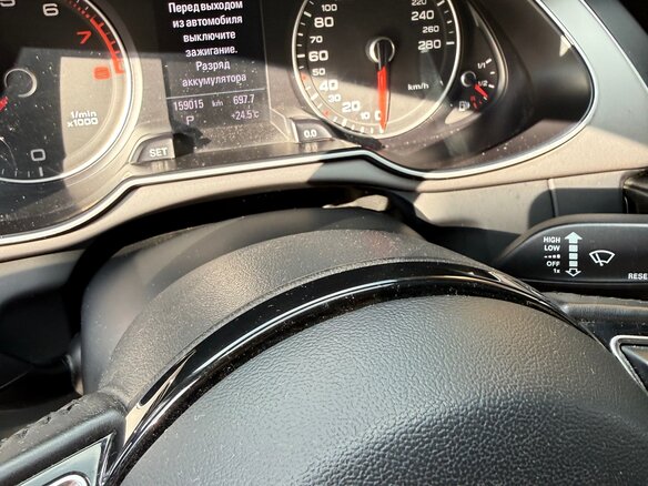 2013 Audi A4 IV (B8) Рестайлинг, чёрный, 1450000 рублей - вид 5