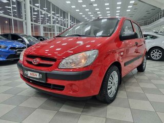 2007 Hyundai Getz I Рестайлинг, красный, 520000 рублей, вид 1