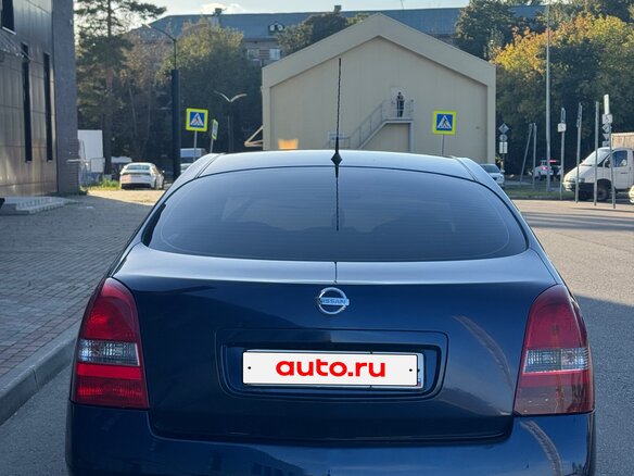 2005 Nissan Primera III (P12), синий, 500000 рублей - вид 4