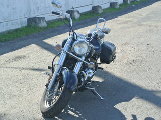 2009 Yamaha XVS650 Drag Star, чёрный, 490000 рублей, вид 2
