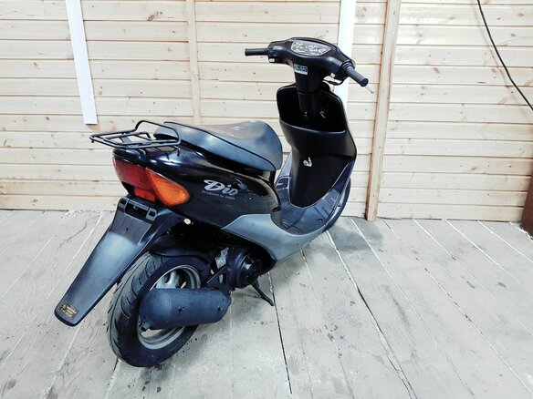 2002 Honda Dio, чёрный - вид 1