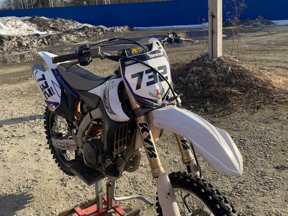 2013 Yamaha YZ450F, белый, 350000 рублей - вид 6