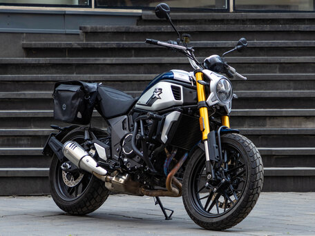 2022 CFMoto 700CL-X Heritage, синий, 599000 рублей, вид 3