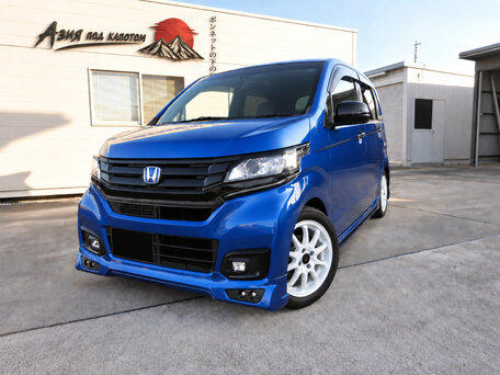 2018 Honda N-WGN I Рестайлинг, синий, 750000 рублей, вид 1