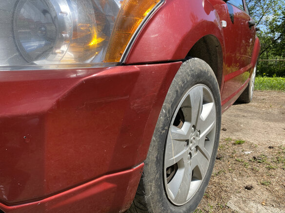 2008 Dodge Caliber I, красный, 540000 рублей - вид 17
