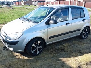 2007 Hyundai Getz I Рестайлинг, серебристый, 520000 рублей, вид 5