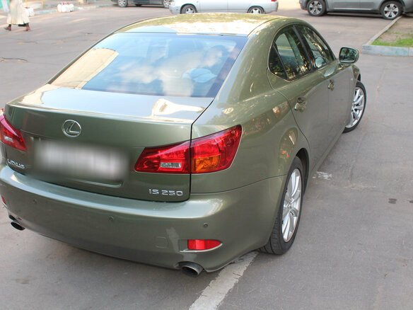2008 Lexus IS 250 II, зелёный - вид 4