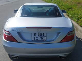 2011 Mercedes-Benz SLK-Класс 200 III (R172), серебристый, 1700000 рублей, вид 5