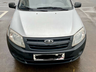 2013 Lada (ВАЗ) Granta I, серебристый, 300000 рублей, вид 2