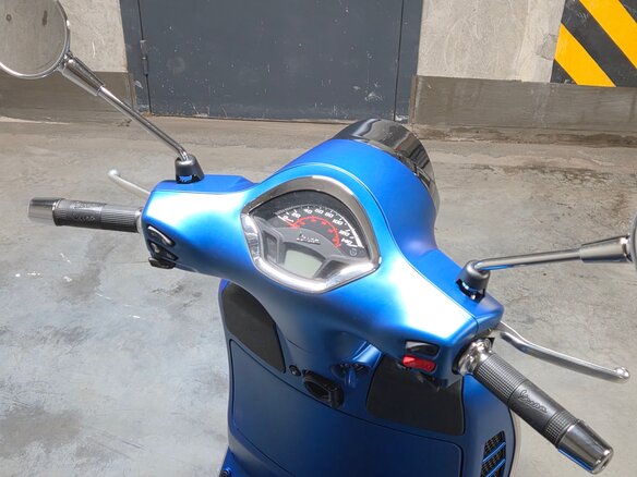 2019 Vespa GTS Super 300, синий, 560000 рублей - вид 9