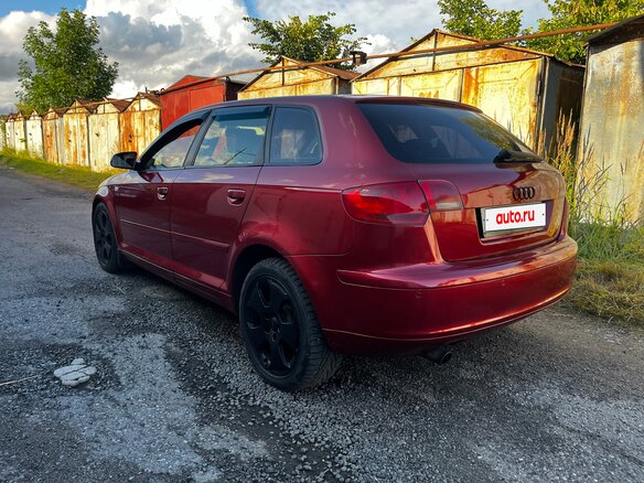 2007 Audi A3 II (8P) Рестайлинг 1, красный, 550000 рублей - вид 12