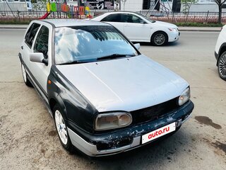 1995 Volkswagen Golf III, серебристый, 160000 рублей, вид 4
