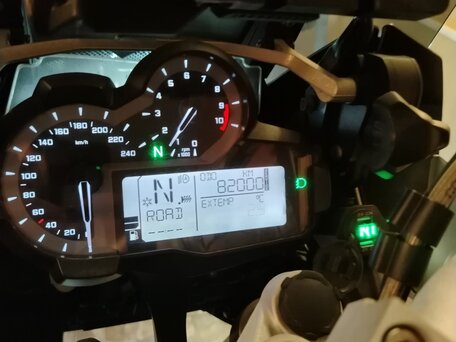 2015 BMW R 1200 GS Adventure, зелёный, 1200000 рублей, вид 2