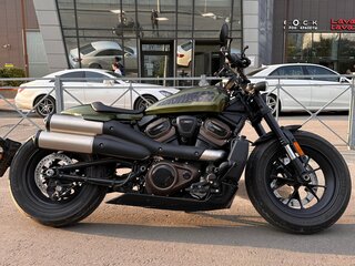 2022 Harley-Davidson Sportster S, зелёный, 1800000 рублей, вид 2