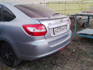 2015 Lada (ВАЗ) Granta I, голубой, 600000 рублей, вид 2
