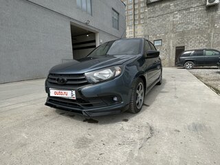 2014 Lada (ВАЗ) Granta Sport I, зелёный, 700000 рублей, вид 1