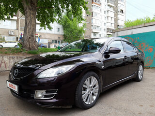 2008 Mazda 6 II (GH), фиолетовый, 820000 рублей, вид 1