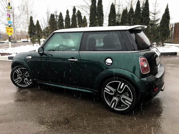 2008 Mini Hatch Cooper S II (R56), зелёный - вид 6