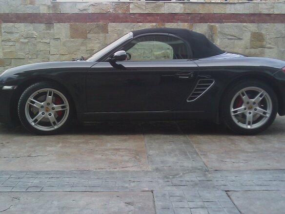 2007 Porsche Boxster S II (987) Рестайлинг 1, чёрный - вид 10
