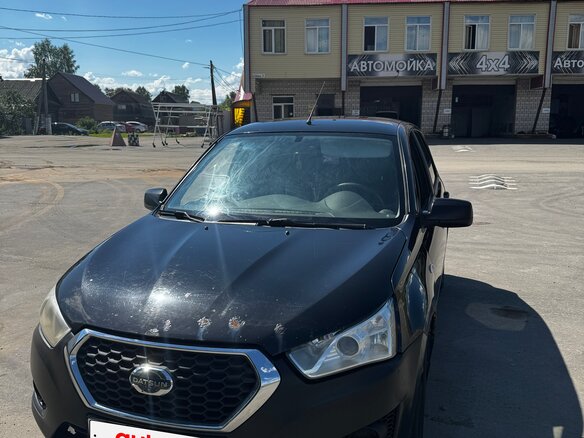 2017 Datsun mi-DO, чёрный, 320000 рублей - вид 1