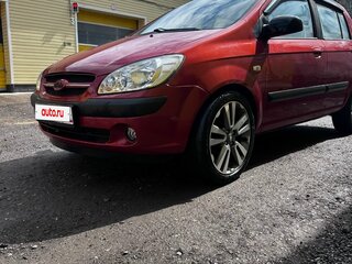 2008 Hyundai Getz I Рестайлинг, красный, 460000 рублей, вид 2