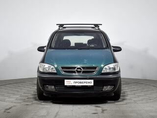 2004 Opel Zafira A Рестайлинг, чёрный, 290000 рублей, вид 2