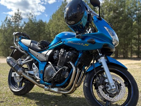 2005 Suzuki Bandit GSF 650, синий, 430000 рублей, вид 3