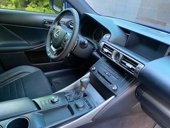 2014 Lexus IS 250 III, синий - вид 16