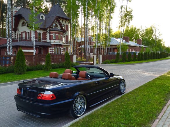 2004 BMW 3 серии 330i IV (E46) Рестайлинг, синий - вид 1