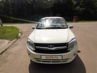2013 Lada (ВАЗ) Granta I, белый, 570000 рублей, вид 1